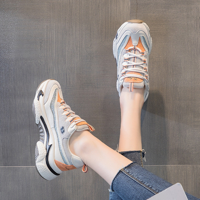 Women’s Retro Flat Platform Sneakers