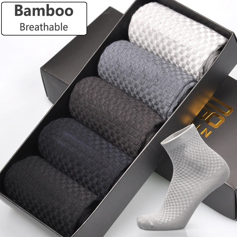 Men’s Bamboo Fiber Business Socks