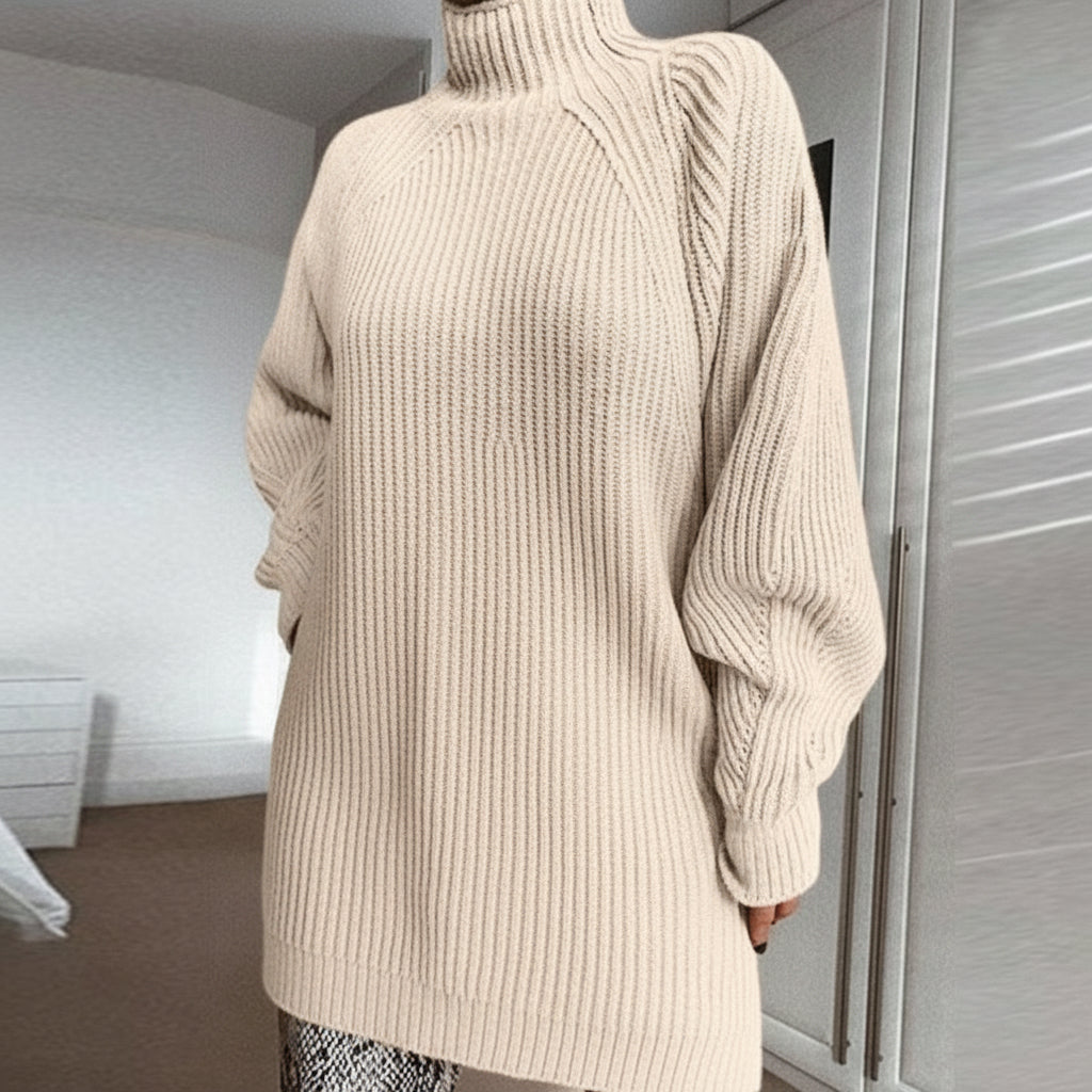 Turtleneck Sweater Dress