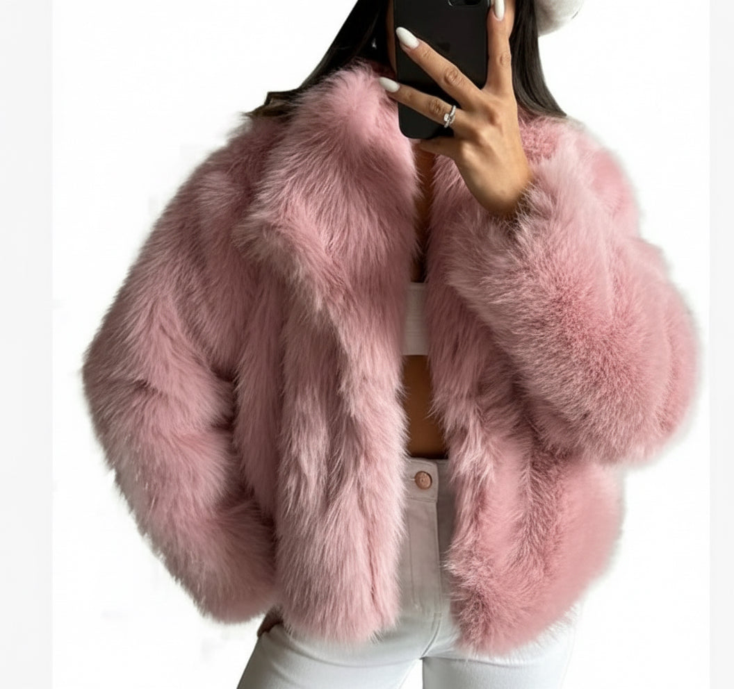 Thick Plush Winter Coat