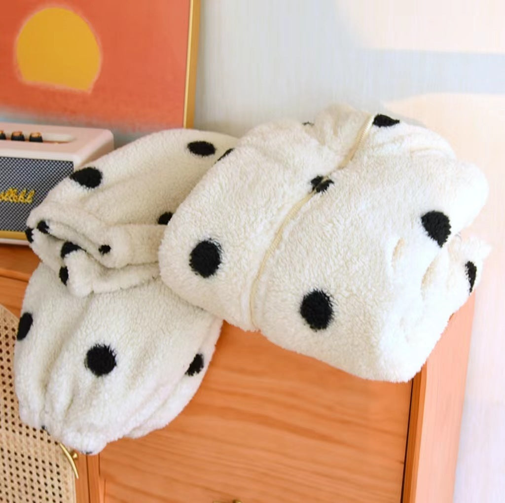 Plush Fleece-Lined Winter Lounge Set