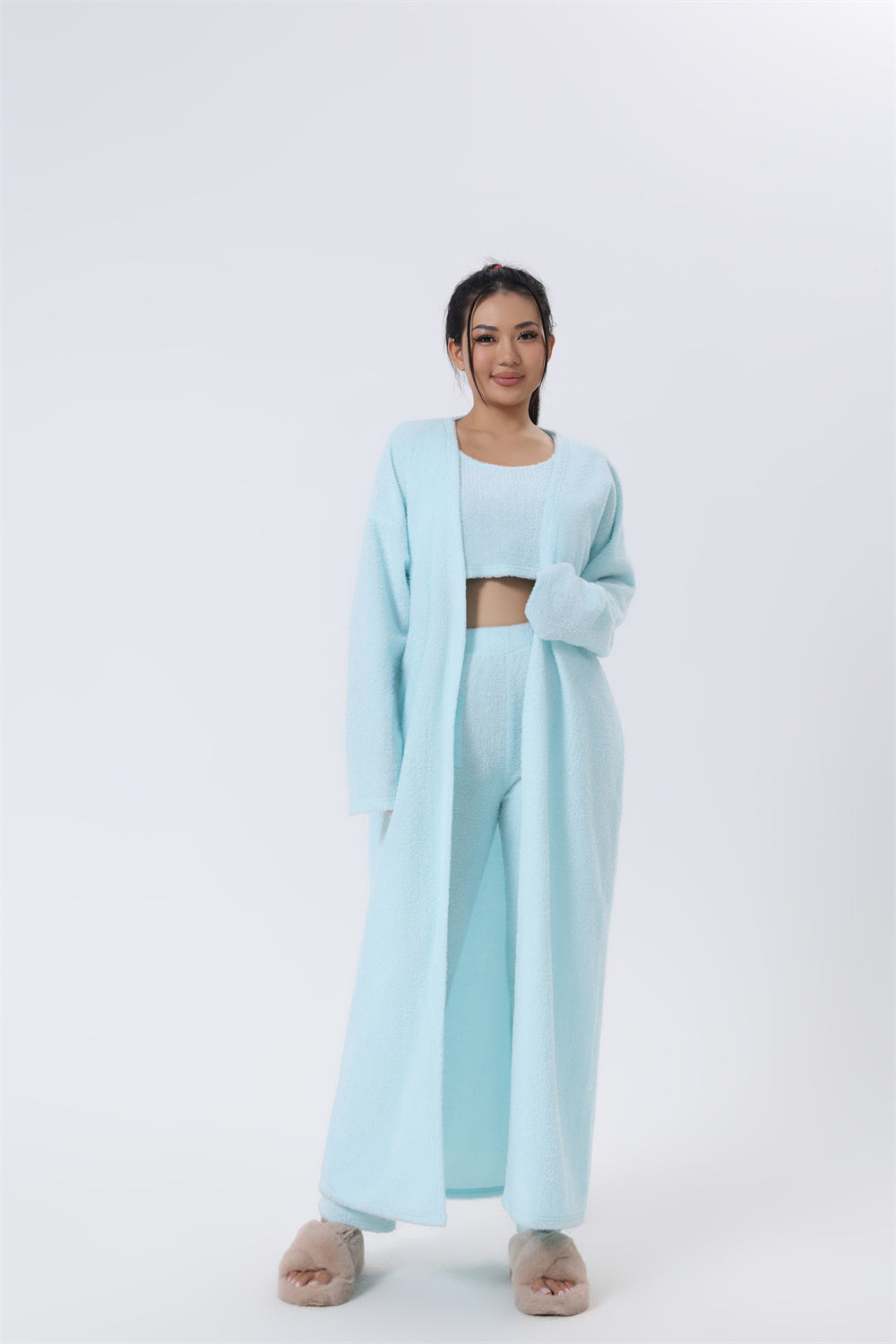 Women’s Cozy 3-Piece Pajama Set