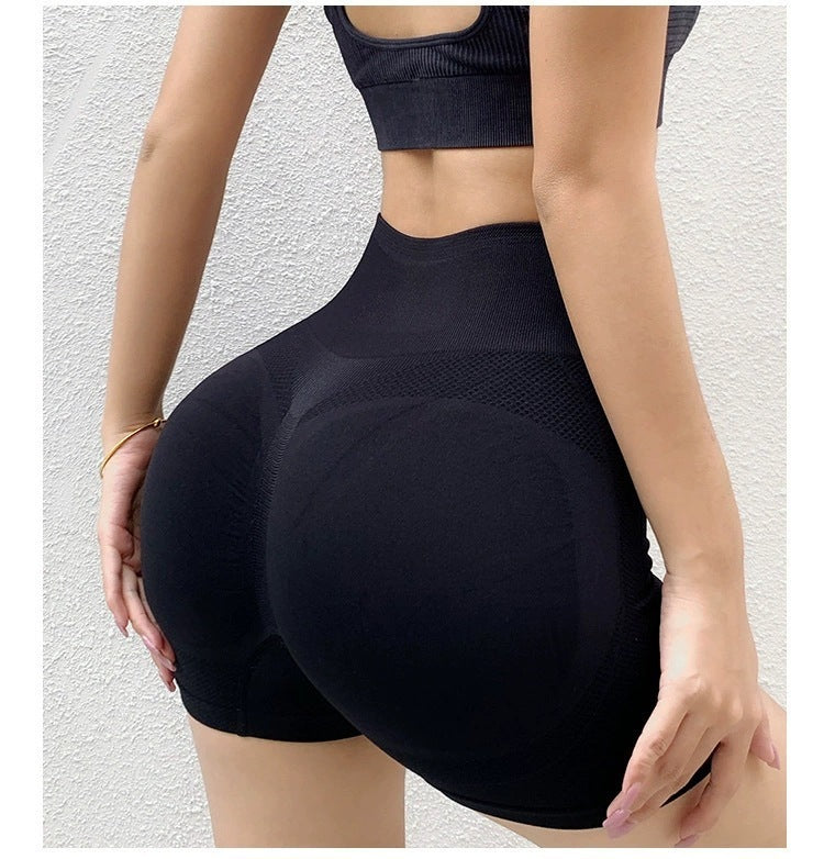 Women’s Butt-Lifting Seamless Fitness Shorts