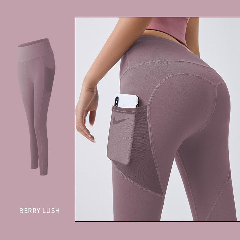 Women’s High-Waist Yoga Leggings with Pocket