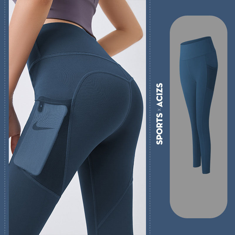 Women’s High-Waist Yoga Leggings with Pocket