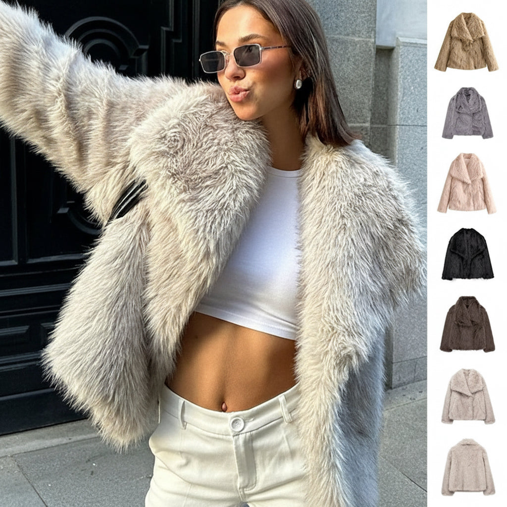 Thick Plush Winter Coat