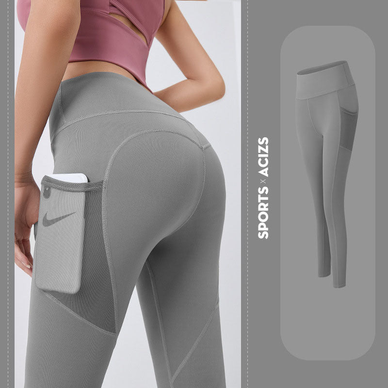 Women’s High-Waist Yoga Leggings with Pocket