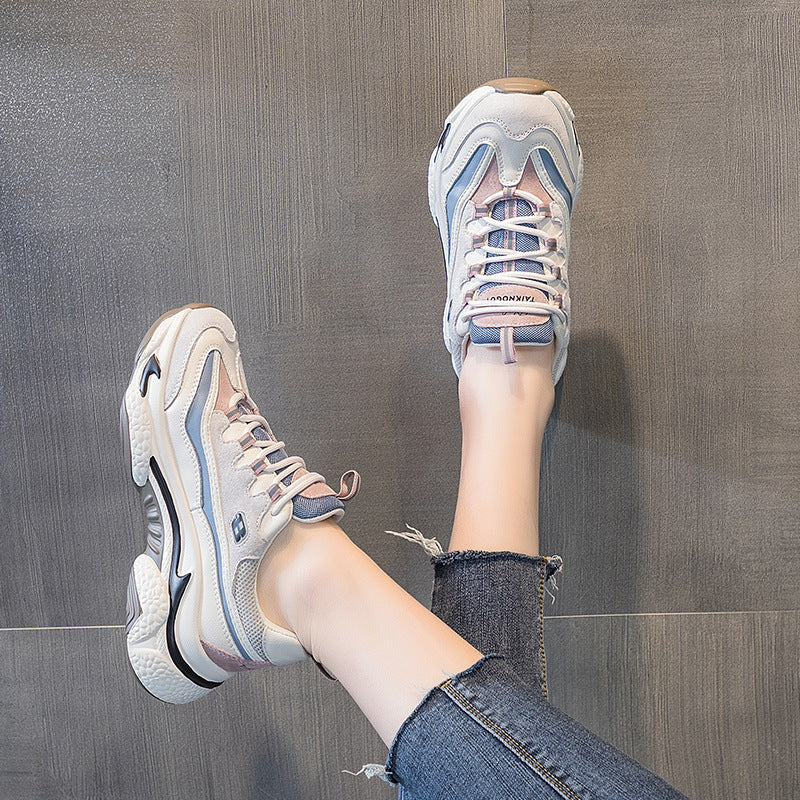 Women’s Retro Flat Platform Sneakers