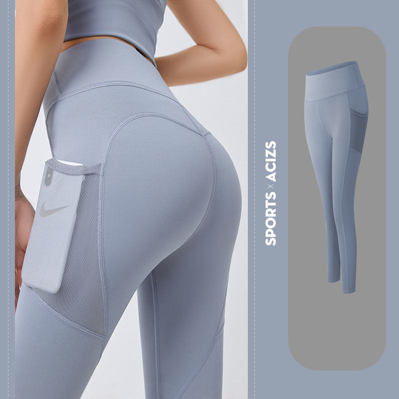 Women’s High-Waist Yoga Leggings with Pocket
